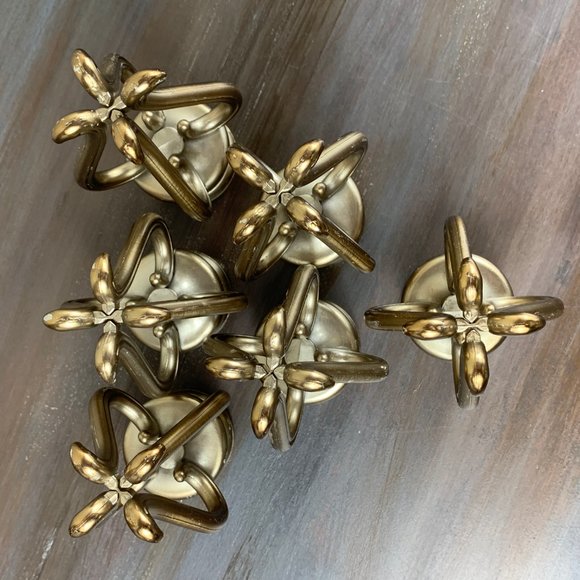 Cambria Accents Cambria Florentine Curtain Rod Finials New Gold